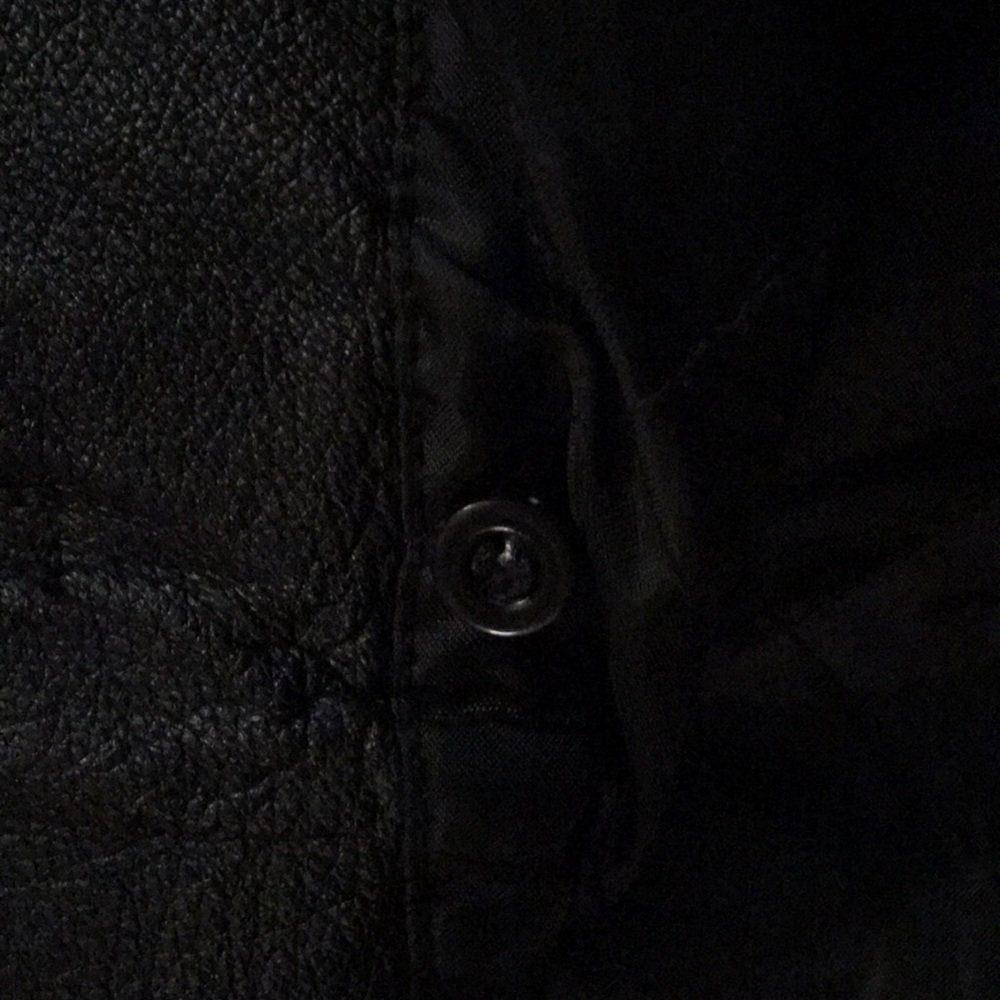 Winlit New York Black Leather Coat - Picture 6 of 8